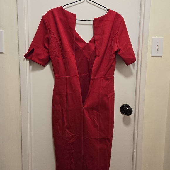 Brooks Brothers red sheath dress - Picture 3 of 4